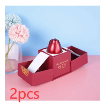 Elegant Rose Necklace Gift Set