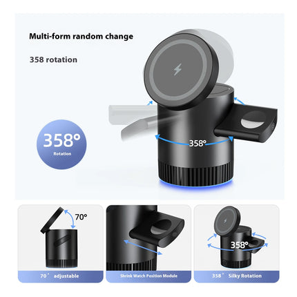Multi-Device Magnetic Charger Hub