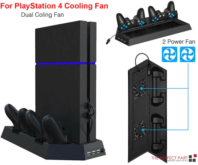 PS4 Vertical Cooling & Charging Station